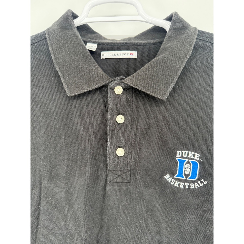 Cutter & Buck Duke Basketball Polo Shirt Mens XXL Extra Extra Large Cotton